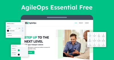 Upgrade your website with AgileOps Essential Free on HubSpot theme marketplace