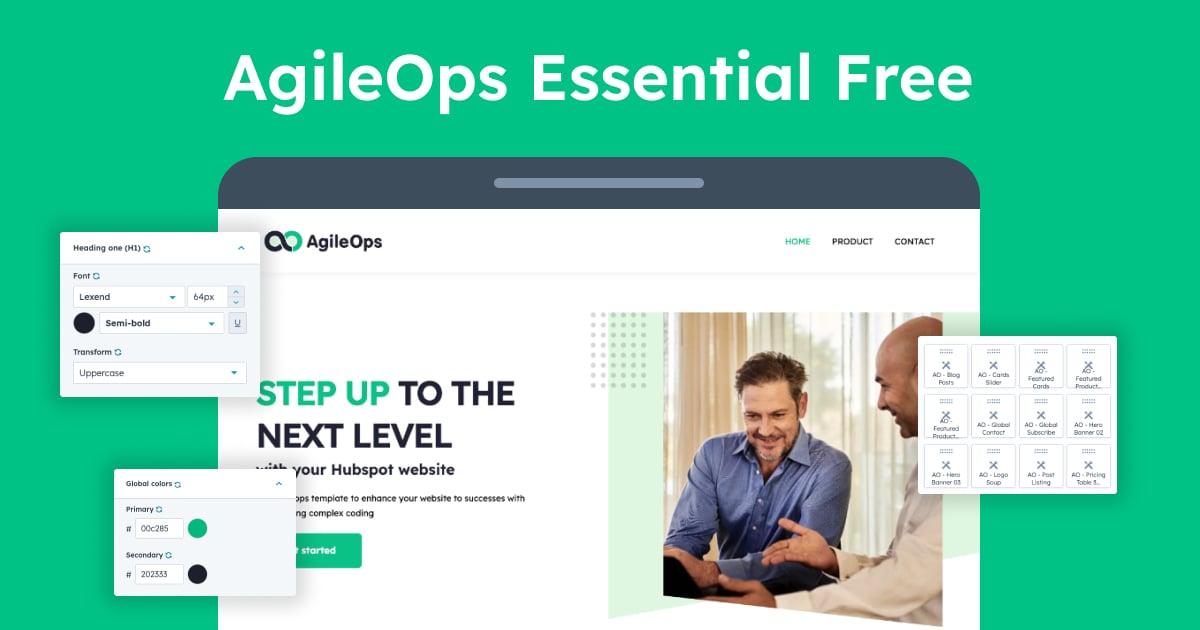 AgileOps - Bộ theme AgileOps Essential Free cho HubSpot